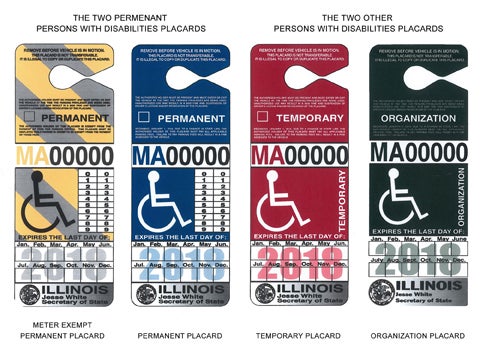 Handicap Permit Chesterfield